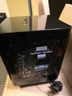 Harman kardon HKTS210SUB/230 KLEINE SUBWOOFER., Audio, Tv en Foto, Luidsprekers, Overige merken, Gebruikt, Subwoofer, Ophalen of Verzenden