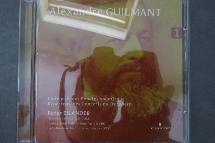 Cd orgel: Peter Eilander, Alexandre Guilmant volume 1, Cd's en Dvd's, Cd's | Klassiek, Zo goed als nieuw, Kamermuziek, Classicisme
