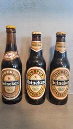 Heineken Oud Bruin vintage set – '84, '91, '94, Ophalen of Verzenden, Gebruikt, Flesje(s), Heineken