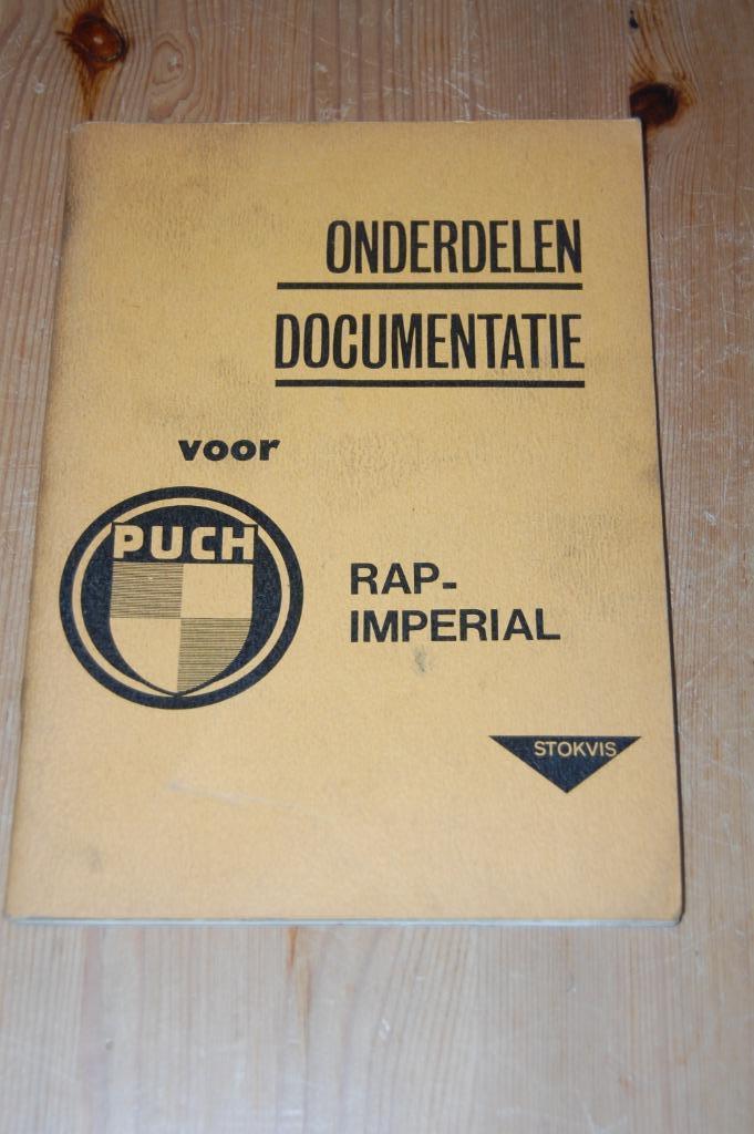 RAP Imperial onderdelen documentatie, Fietsen en Brommers, Handleidingen en Instructieboekjes, Nieuw, Verzenden