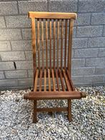 Teaken kinderstoel, Huis en Inrichting, Ophalen, Minder dan 50 cm, Gebruikt, 50 tot 100 cm