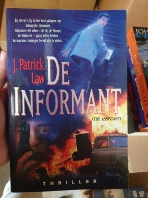 De Informant - J. Patrick Law, Boeken, Avontuur en Actie, Gelezen, Ophalen of Verzenden