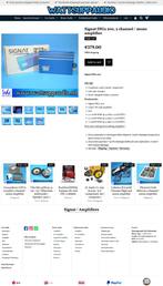 Signat DIG2 200, 2 kanaals / mono Hi-end versterker, Auto diversen, Gebruikt, ., Ophalen of Verzenden, .