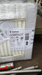 Nieuwe radiator 500x600 type 22, Ophalen of Verzenden, Zo goed als nieuw, Radiator, 30 tot 80 cm