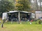 Hobby 560 De Luxe - Compleet met Voortent & Mover!, Caravans en Kamperen, Caravans, Stabilisator, Hobby, Particulier, 5 tot 6 meter