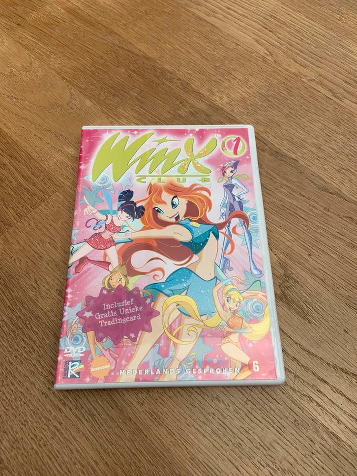 Winx Club Dvd deel 1, Cd's en Dvd's, Dvd's | Tekenfilms en Animatie, Zo goed als nieuw, Overige soorten, Tekenfilm, Vanaf 6 jaar