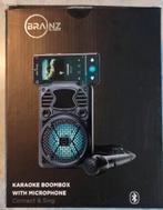BRAINZ Karaoke Boombox Model S40, Audio, Tv en Foto, Karaoke-apparatuur, Nieuw, Ophalen of Verzenden
