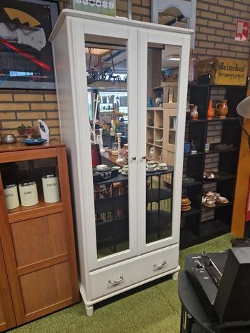 IKEA HEMNES kledingkast met spiegeldeuren | Wit gebeitst  beschikbaar voor biedingen
