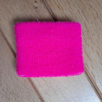 Zweetband Polsband neon roze beschikbaar voor biedingen