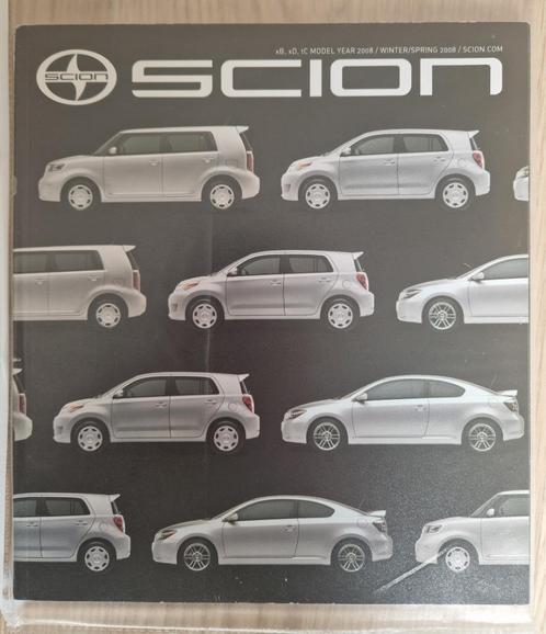 Folders scion, Boeken, Auto's | Folders en Tijdschriften, Zo goed als nieuw, Overige merken, Verzenden