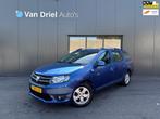 Dacia Logan MCV TCe 90 Prestige / Airco / Navigatie!, Auto's, Voorwielaandrijving, Stof, Gebruikt, Zwart