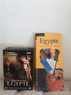 National Geographic Schatten van Egypte DVD Box + Boekje, Ophalen, Zo goed als nieuw, Overige onderwerpen, Complete serie