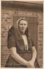 Zeeland- -Klederdracht Zeeuwsch-Vlaanderen., Verzenden, 1940 tot 1960, Ongelopen, Zeeland