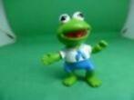 Kermit de kikker, figuur 5,5 cm, Ophalen of Verzenden, Gebruikt