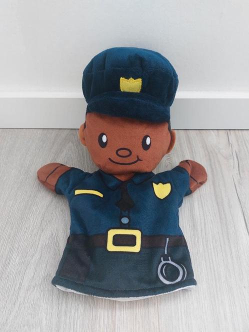 Knuffel handpop Albert Heijn politie AH L12, Kinderen en Baby's, Speelgoed | Knuffels en Pluche, Zo goed als nieuw, Overige typen