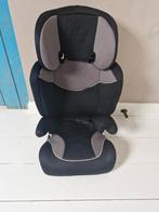 Zitverhoger met afneembare rugleuning zwart grijs, Overige merken, Autogordel, 15 t/m 36 kg, Afneembare rugleuning