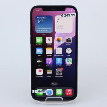 iPhone 12 64GB Midnight beschikbaar voor biedingen