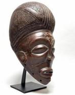 Mwana Pwo-masker Chokwe Angola Afrika Afrikaans Congo Zambia, Antiek en Kunst, Kunst | Niet-Westerse kunst, Ophalen of Verzenden