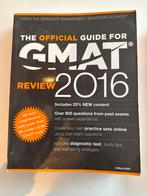 GMAT Official Guide 2016, Ophalen of Verzenden, Alpha, Gelezen, WO