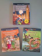Geronimo Stilton Boeken - 3 stuks, Ophalen of Verzenden, Gelezen, Geronimo Stilton, Fictie algemeen