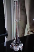 Antiek Art Deco Bohemen soliflore glazen vaas, Antiek en Kunst, Ophalen of Verzenden