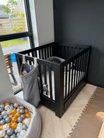 Kidsmill box zwart met lade, Kinderen en Baby's, Boxen, Ophalen of Verzenden, Zo goed als nieuw, Lade