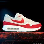 Nike Air Max 1 Big Bubble Sport Red - 42.5 42,5, Wit, Nieuw, NIKE, Ophalen of Verzenden