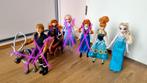 Disney Frozen 1 en 2 poppen, Ophalen of Verzenden, Zo goed als nieuw, Barbie