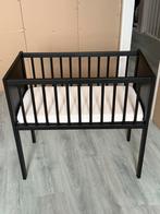 Zo goed als nieuwe zwarte wieg/co-sleeper bedside open, Ophalen, Zo goed als nieuw, Wieg