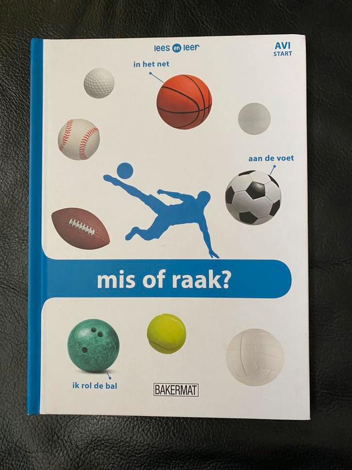 Mis of raak? Lees en leer voor de beginnende lezers AviStart, Boeken, Kinderboeken | Kleuters, Zo goed als nieuw, Fictie algemeen