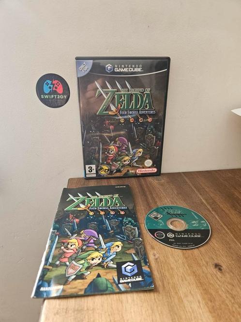 Zelda - Four Swords adventures, Spelcomputers en Games, Games | Nintendo GameCube, Zo goed als nieuw, Avontuur en Actie, 1 speler