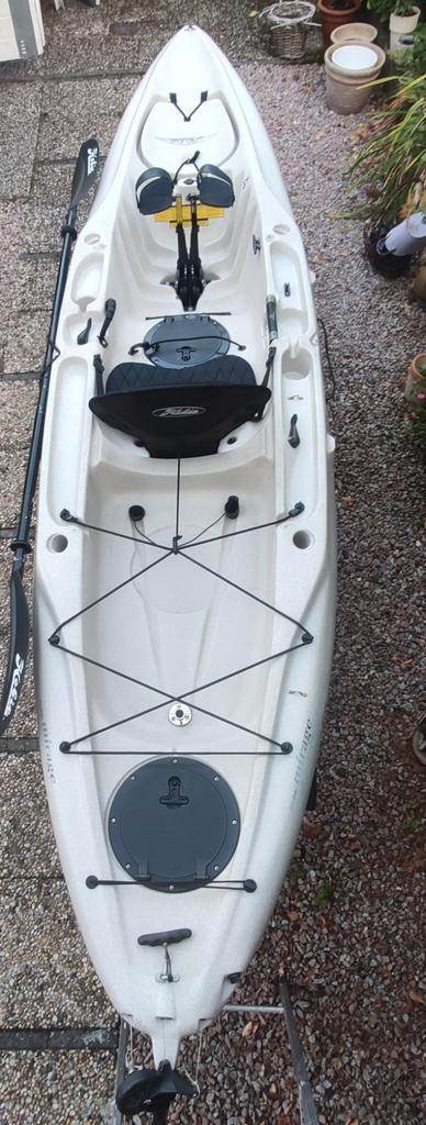 Hobie Outback trapkano, Watersport en Boten, Kano's, Gebruikt, Kajak, Eén persoon, Met peddels, Ophalen