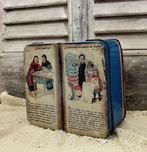 Antiek Frans trommeltje voor speelmateriaal (in boekvorm), Ophalen of Verzenden, Gebruikt, Overige