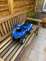 Te koop loopauto met geluid blauw € 10,00, Ophalen of Verzenden, Zo goed als nieuw, Loopvoertuig