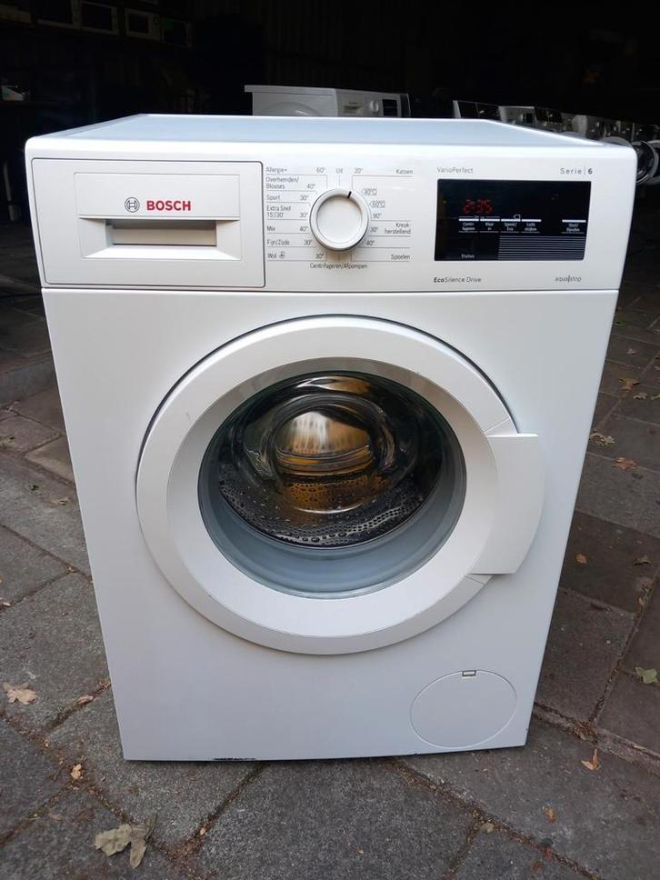 Wasmachine Bosch Serie 4, Witgoed en Apparatuur, Wasmachines, Zo goed als nieuw, Voorlader, 6 tot 8 kg, 85 tot 90 cm, 1200 tot 1600 toeren