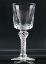 Slingerglas - Hoenendael - 18 x7.6 cm - gaaf., Ophalen of Verzenden