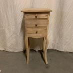 Ladekastje - massief teak - 32 x 32 cm - 3 lades- TTM Wonen, TTM Wonen, Meubels – (Perzische) Tapijten en Woonaccessoires, Minder dan 50 cm
