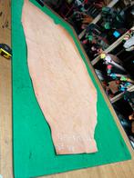 Naturel kleur tuigleer 3-3,5mm dik half soepel groot lap nr3, Hobby en Vrije tijd, Leer of Kunstleer, Ophalen of Verzenden, Zo goed als nieuw