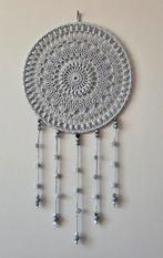 Mooie gehaakte grijze mandala 25 cm, Ophalen of Verzenden, Nieuw
