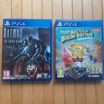 Ps4 spongebob & Batman games, Avontuur en Actie, 1 speler, Ophalen of Verzenden, Zo goed als nieuw