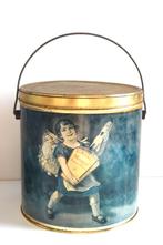 Groot decoratief vintage Maggi blik in goede staat, Ophalen of Verzenden, Gebruikt, Overige