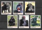 Angola 2000  Apen, Verzenden, Overige landen, Gestempeld