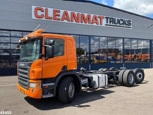 Scania P 280 6x2 Chassis Cabine with PTO Just 218.646 km!, Auto's, Vrachtwagens, Te koop, ABS, Airconditioning, Cruise Control