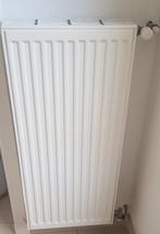 Twee dubbele en enkel witte radiatoren., 60 tot 150 cm, 800 watt of meer, Gebruikt, Radiator