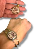 labubu armband, IJzer of Staal, Nieuw, Ophalen of Verzenden, 17 tot 18