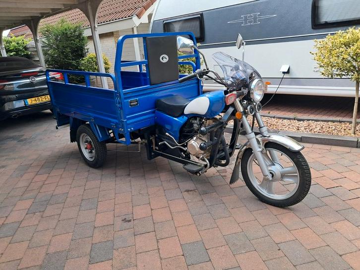 Reclame Tuktuk Transportmotor Foodtruck Koffiecorner Bar, Verzamelen, Merken en Reclamevoorwerpen, Gebruikt, Overige typen, Ophalen