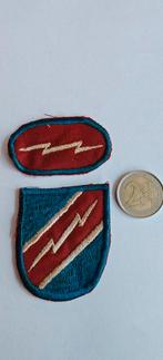 Baretembleem 82nd Airborne Division special Troop batt, Verzamelen, Ophalen of Verzenden, Landmacht, Amerika, Embleem of Badge
