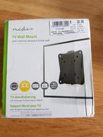 Nedis vaste tv beugel 13" - 27"  max 30 kg, Ophalen of Verzenden, Nieuw