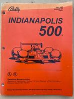 BALLY INDIANAPOLIS 500 MANUAL, Bally, Ophalen of Verzenden, Zo goed als nieuw, Dot-matrix