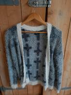 Coolcat Gothic Zwart Wit Wintervest Vest Kruizen Kruis XS, Kleding | Dames, Zwart, Ophalen of Verzenden, Zo goed als nieuw, Coolcat